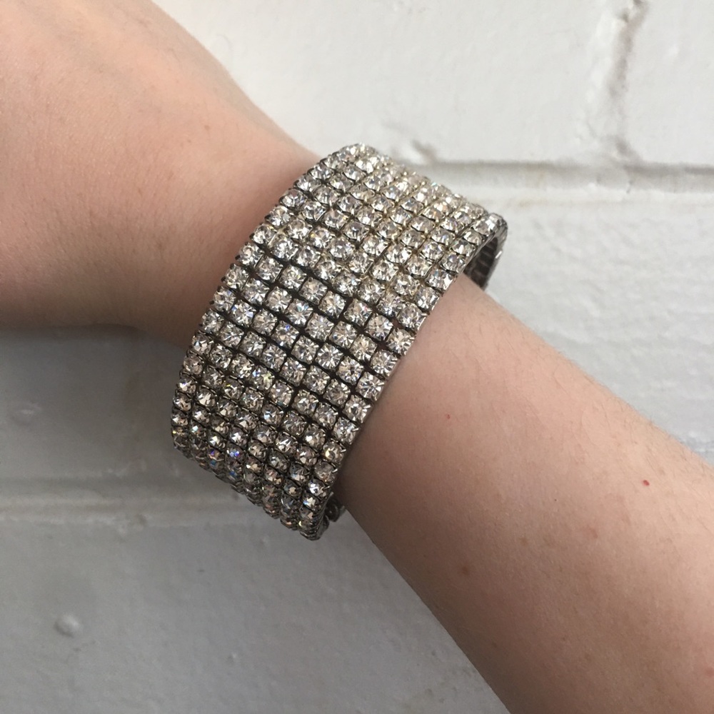 Rhinestone Statement Cuff - image 2